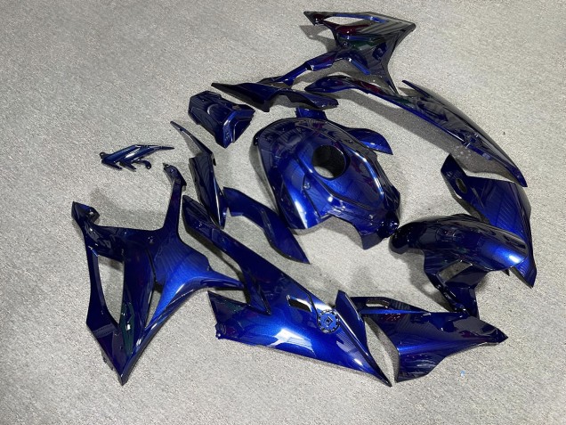 Purchase 2019-2022 Glossy Dark Royal Blue BMW S1000RR Motorcycle Fairings UK
