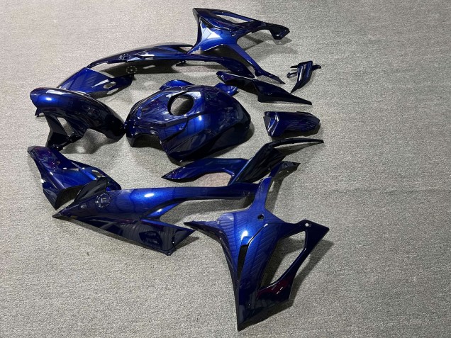 Purchase 2019-2022 Glossy Dark Royal Blue BMW S1000RR Motorcycle Fairings UK