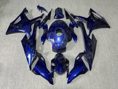 Purchase 2019-2022 Glossy Dark Royal Blue BMW S1000RR Motorcycle Fairings UK