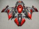 Purchase 2019-2022 Glossy Forged Carbon Fiber Style with Red & Grey BMW S1000RR Motorcycle Fairings UK