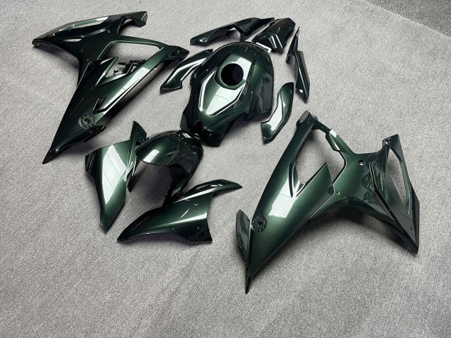 Purchase 2019-2022 Glossy Midnight Green Metallic BMW S1000RR Motorcycle Fairings UK