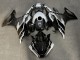 Purchase 2019-2022 Glossy Black White Carbon Fiber Style BMW S1000RR Motorcycle Fairings UK