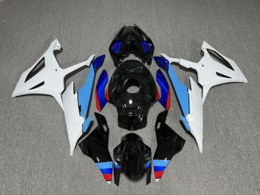 Purchase 2019-2022 Glossy White Light Blue Black Red BMW S1000RR Motorcycle Fairings UK