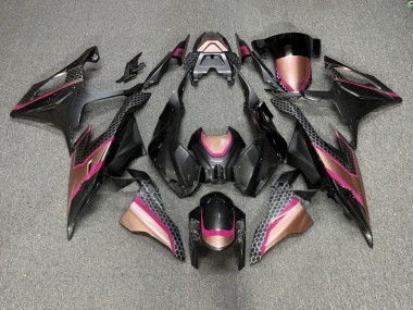 Purchase 2019-2022 Rose Gold Carbon Fiber Style BMW S1000RR Motorcycle Fairings UK
