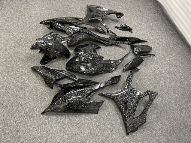 Purchase 2019-2022 Glossy Forged Carbon Fiber Style BMW S1000RR Motorcycle Fairings UK