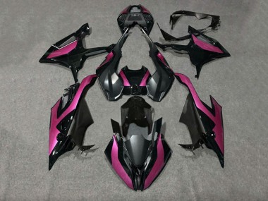 Purchase 2019-2022 Glossy Black Pink BMW S1000RR Motorcycle Fairings UK