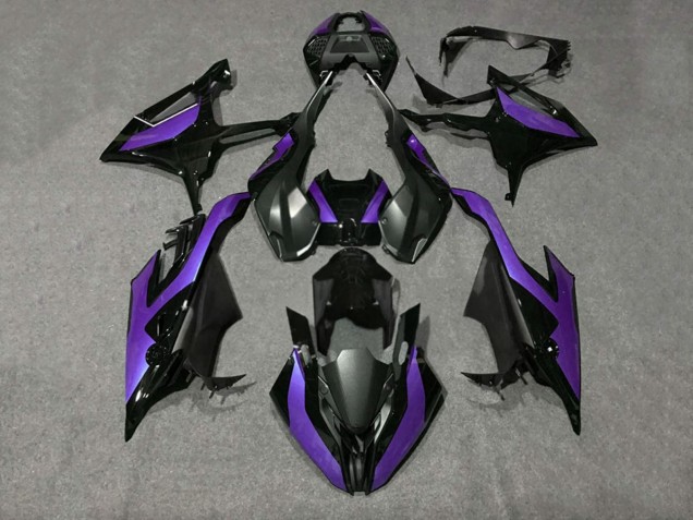 Purchase 2019-2022 Glossy Black Purple BMW S1000RR Motorcycle Fairings UK