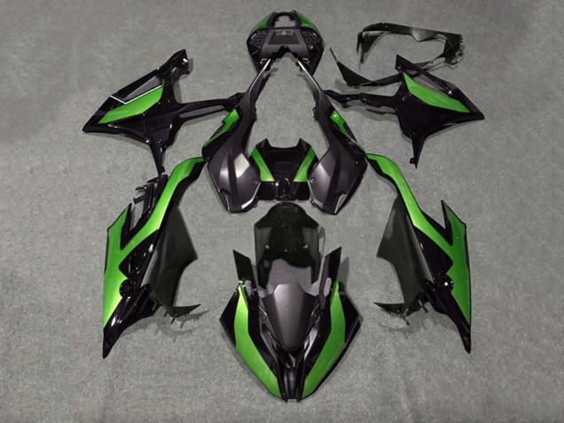 Purchase 2019-2022 Glossy Black Green BMW S1000RR Motorcycle Fairings UK