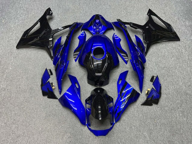 Purchase 2023-2024 Glossy Blue & Black BMW S1000RR Motorcycle Fairings UK