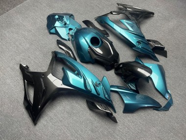 Purchase 2023-2024 Glossy Metallic Cyan & Black BMW S1000RR Motorcycle Fairings UK