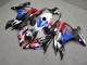 Purchase 2023-2024 Glossy White with Red & Blue with Carbon Fiber Style BMW S1000RR Motorcycle Fairings UK