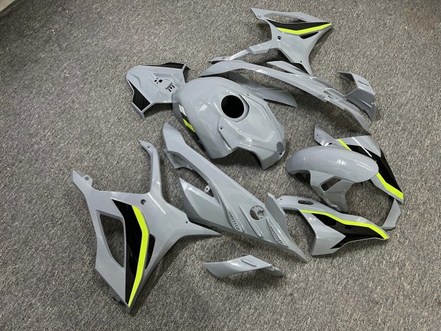 Purchase 2023-2024 Nardo Grey & Black High Vis Yellow BMW S1000RR Motorcycle Fairings UK