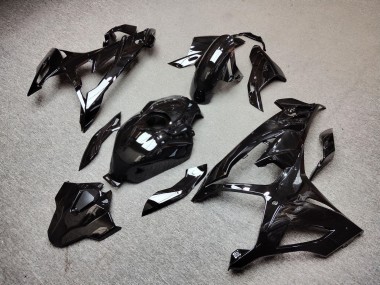 Purchase 2023-2024 Glossy Black BMW S1000RR Motorcycle Fairings UK