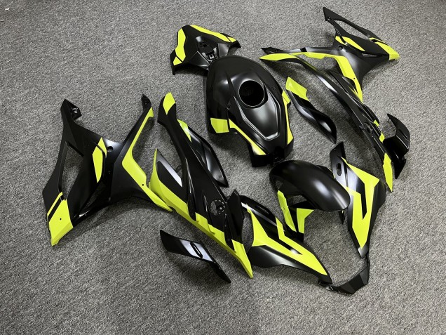 Purchase 2023-2024 Black Shiny Citron BMW S1000RR Motorcycle Fairings UK