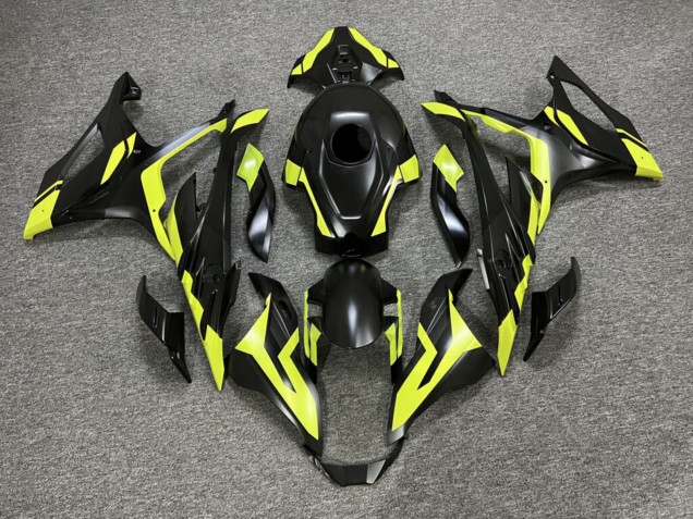 Purchase 2023-2024 Black Shiny Citron BMW S1000RR Motorcycle Fairings UK