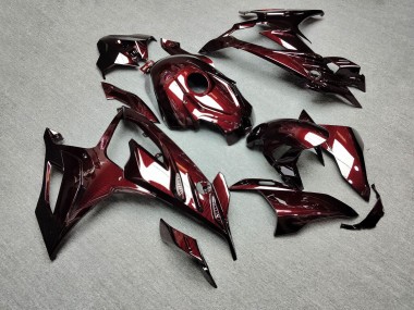 Purchase 2023-2024 Glossy Red Carbon Fiber Style BMW S1000RR Motorcycle Fairings UK