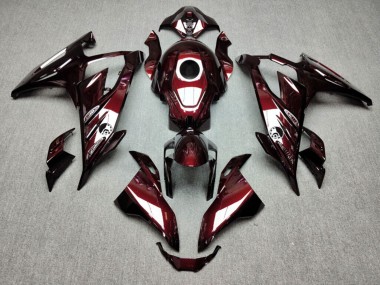 Purchase 2023-2024 Glossy Red Carbon Fiber Style BMW S1000RR Motorcycle Fairings UK