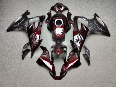 Purchase 2023-2024 Glossy Red Forged Carbon Fiber Style BMW S1000RR Motorcycle Fairings UK