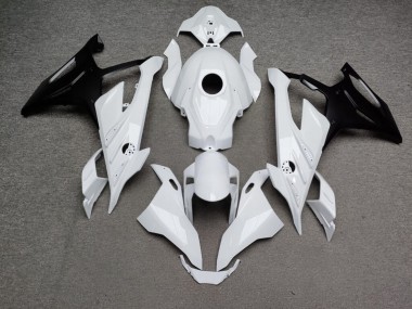 Purchase 2023-2024 Glossy White Matte Black BMW S1000RR Motorcycle Fairings UK