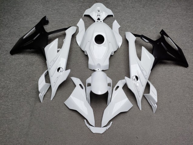 Purchase 2023-2024 Glossy White Matte Black BMW S1000RR Motorcycle Fairings UK