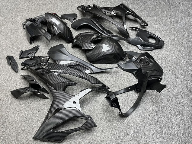 Purchase 2023-2024 Glossy Carbon Fiber Style BMW S1000RR Motorcycle Fairings UK