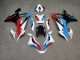 Purchase 2023-2024 Glossy White Red Light Blue BMW S1000RR Motorcycle Fairings UK