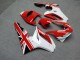 Purchase 2006-2008 Glossy Red & White with Black Triumph Daytona 675 Triple Motorcycle Fairings UK