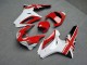 Purchase 2006-2008 Glossy Red & White with Black Triumph Daytona 675 Triple Motorcycle Fairings UK