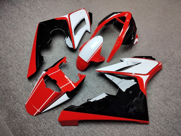 Purchase 2006-2008 Glossy Red Black White Triumph Daytona 675 Triple Motorcycle Fairings UK