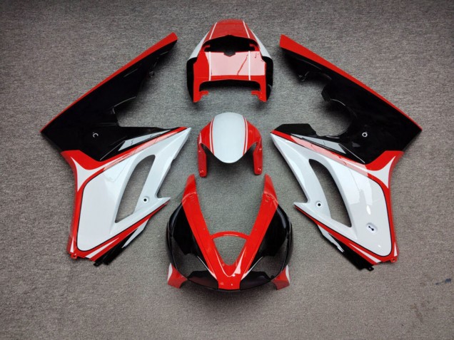 Purchase 2006-2008 Glossy Red Black White Triumph Daytona 675 Triple Motorcycle Fairings UK