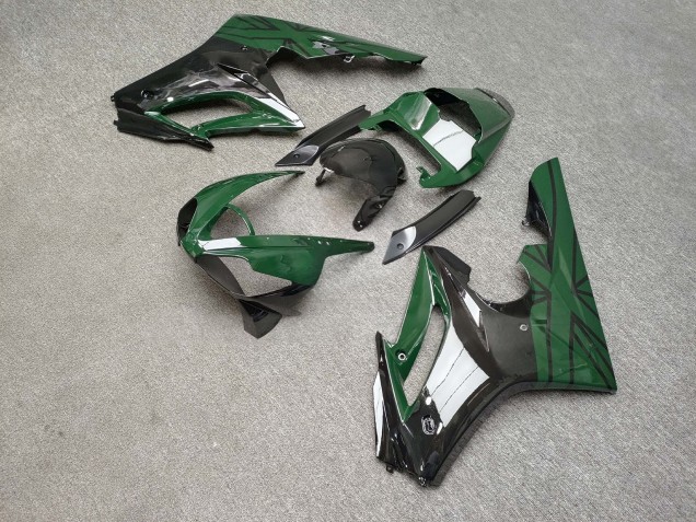 Purchase 2006-2008 Glossy Green Black Flag Triumph Daytona 675 Triple Motorcycle Fairings UK