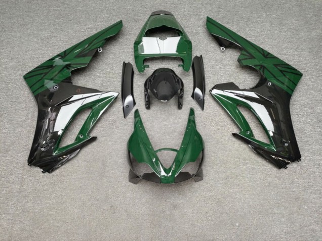 Purchase 2006-2008 Glossy Green Black Flag Triumph Daytona 675 Triple Motorcycle Fairings UK