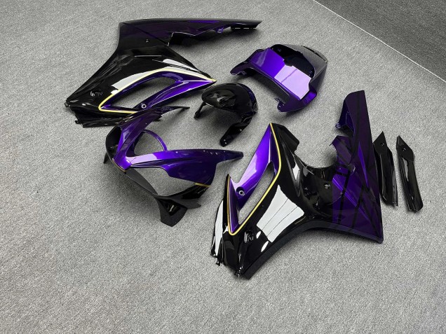 Purchase 2006-2008 Glossy Black Purple Gold Triumph Daytona 675 Triple Motorcycle Fairings UK