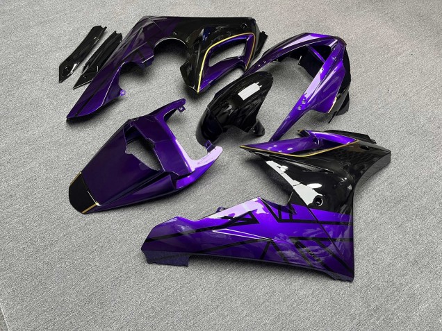 Purchase 2006-2008 Glossy Black Purple Gold Triumph Daytona 675 Triple Motorcycle Fairings UK