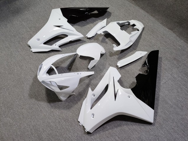 Purchase 2006-2008 Pearl White Black Triumph Daytona 675 Triple Motorcycle Fairings UK