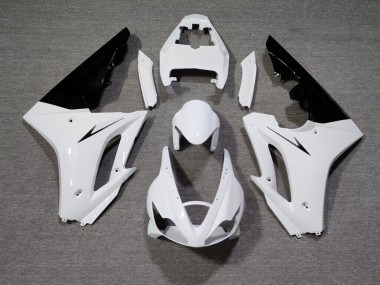 Purchase 2006-2008 Pearl White Black Triumph Daytona 675 Triple Motorcycle Fairings UK