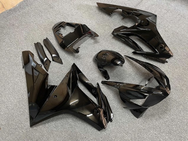 Purchase 2006-2008 Glossy Black Plain Triumph Daytona 675 Triple Motorcycle Fairings UK