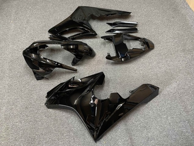 Purchase 2006-2008 Glossy Black Plain Triumph Daytona 675 Triple Motorcycle Fairings UK