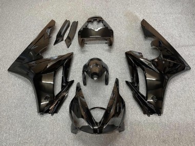 Purchase 2006-2008 Glossy Black Plain Triumph Daytona 675 Triple Motorcycle Fairings UK