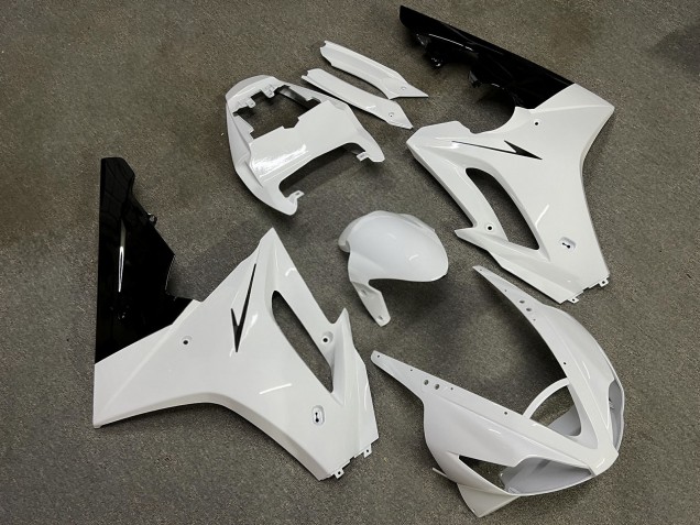 Purchase 2006-2008 Glossy White Black Triumph Daytona 675 Triple Motorcycle Fairings UK