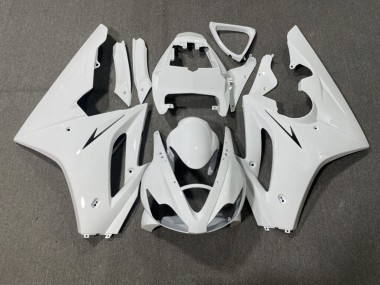 Purchase 2006-2008 Glossy White Triumph Daytona 675 Triple Motorcycle Fairings UK