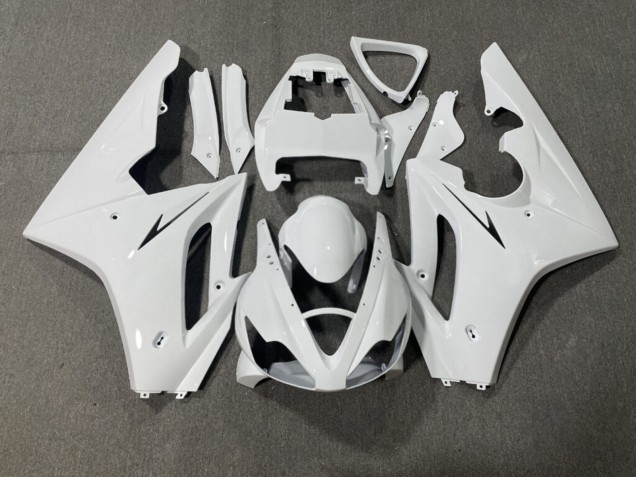 Purchase 2006-2008 Glossy White Triumph Daytona 675 Triple Motorcycle Fairings UK