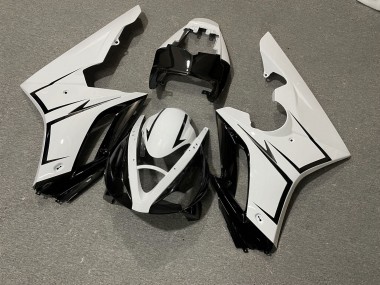 Purchase 2006-2008 White Silver Black Triumph Daytona 675 Triple Motorcycle Fairings UK