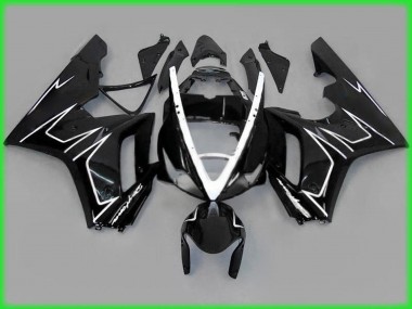 Purchase 2006-2008 Black Glossy White Triumph Daytona 675 Triple Motorcycle Fairings UK