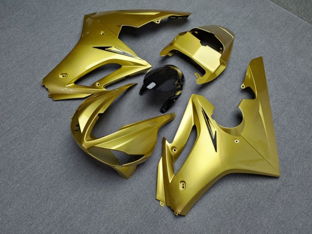 Purchase 2009-2012 Glossy Gold & Black Triumph Daytona 675 Triple Motorcycle Fairings UK