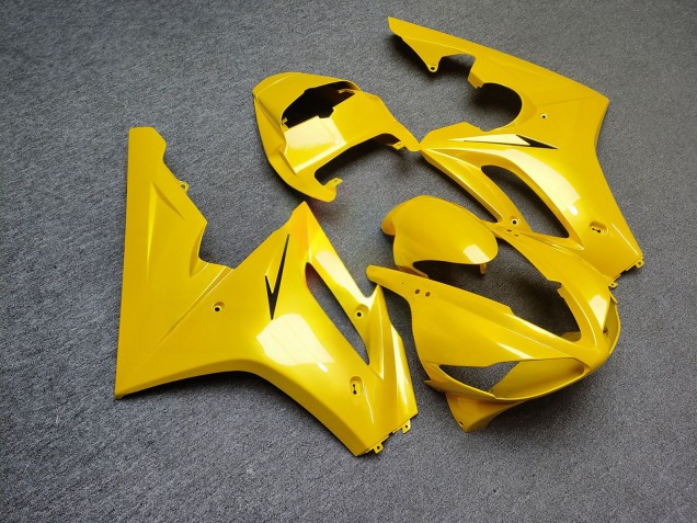 Purchase 2009-2012 Glossy Yellow Triumph Daytona 675 Triple Motorcycle Fairings UK