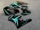 Purchase 2009-2012 Glossy Black Teal Triumph Daytona 675 Triple Motorcycle Fairings UK