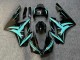 Purchase 2009-2012 Glossy Black Teal Triumph Daytona 675 Triple Motorcycle Fairings UK