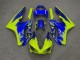 Purchase 2009-2012 Blue High Vis Yellow Triumph Daytona 675 Triple Motorcycle Fairings UK