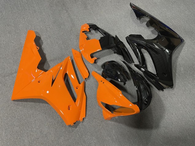 Purchase 2009-2012 Glossy Black Orange Split Triumph Daytona 675 Triple Motorcycle Fairings UK